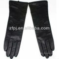 Guantes de cuero de las mujeres invierno cachemira forrado